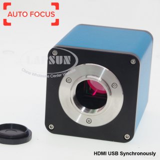 Auto Focal 12MP 60FPS HDMI USB synchronous Industrial C-mount Microscope Camera