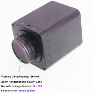 1080P@60FPS Video Optical Zoom Autofocus HDMI Autofocus Industrial Microscope Camera Optics Lens Large Field Of View