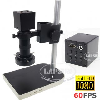 8X-100X Zoom 1080P 60FPS FHD HD HDMI C-mount Microscope Camera FOR Industrial Lab C28-H