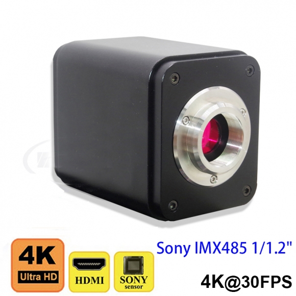 4K Ultra HD 30fps Sony IMX485 1/1.2" Sensor HDMI port USB output WIFI digital microscope camera 4K HDMI USB microscope camera