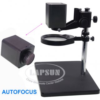 1080P@60FPS Video Optical Zoom Autofocus HDMI Autofocus Industrial Microscope Camera Optics Lens Large Field Of View For PCB SMD SMT Repair Cultural relics collection