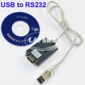Hexin USB 2.0 1.1 to RS232 Interface Converter Adapter Serial Data Cable