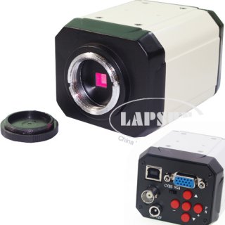 2.0MP HD Digital Microscope Camera VGA USB AV Video Output for Industrial PCB