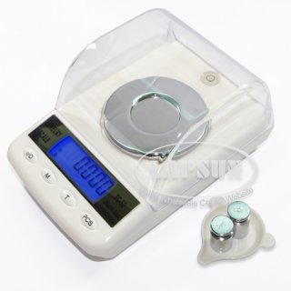 50g 0.001g Digital Electronic Jewelry Balance Scale Gram Gold Lab Weighing FC50