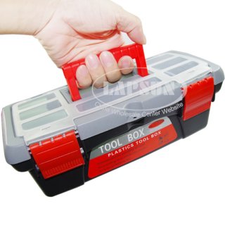 10" 250mm Plastic Tool Box Student Handyman Art Craft Storage Garage Case New