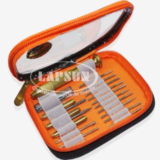 Hand Drill Bit Set Diamond Coated Rotary Pointed / HSS / Tungsten Carbide 5224