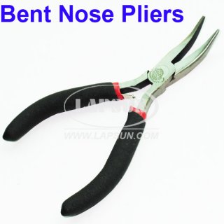 Bent Nose Pliers Steel Fit Beading Jewellery Making Kit Wire Wrapping Tool