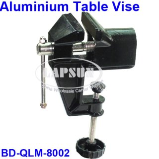 Alloy Aluminium Mini Light Table Bench Vise Vice Clamp Jewelers Work Tool Black ( zhong hao)
