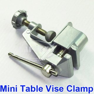 Mini Alloy Aluminium Light Table Bench Vise Clamp Gadget Jewelers Jewelry Tool