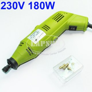 Electric Rotary Grinder Polish Sanding Tool Kit Grinding Set Variable Speed 180W