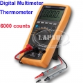 Auto Range Digital Multimeter DMM AC DC Thermometer Voltmeter PNP NPN Test VC99