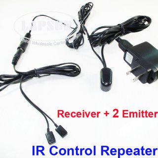 IR Infrared Remote Extender Control System Repeater 2 Eye Emitter Receiver U102
