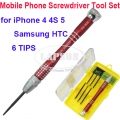 5 Point Star T5 T6 Torx Philips Screwdriver Set Kit For iPhone 4S 5 Samsung 8928