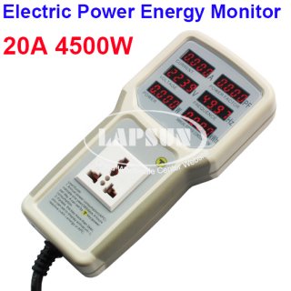 20A Handheld Tester 4500W High Accuracy Energy Monitor HP-9800