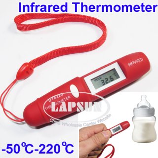 -50Â°C~220Â°C LCD Portable Digital Non-Contact IR Infrared Thermometer Pen DT8220