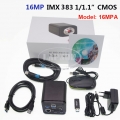 2025 4K SONY IMX383 1/1.1"16MP C-Mount HDMI GE USB WIFI Digital Industry Microscope Camera For Soldering Lab