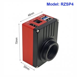 2025 RZSP4 1/1.8" IMX678 60FPS COMS 4K HDMI UVC Industry Microscope Camera USB Mouse Operation with Measurement