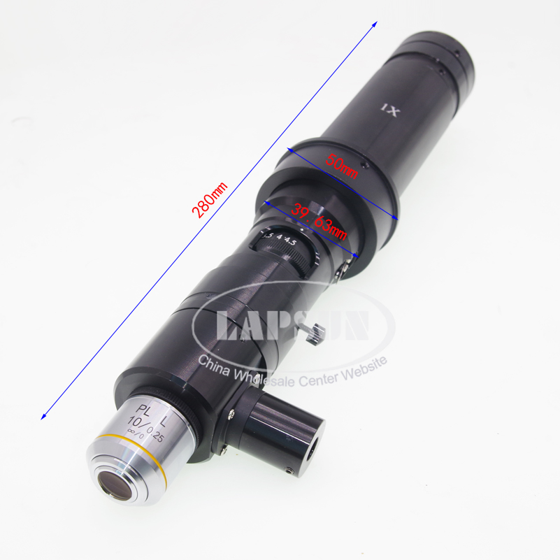 200X-2000X C-mount Coaxial Light Lens+ 14MP HDMI Industrial Microscope Camera + Fine Adjsutment Stand