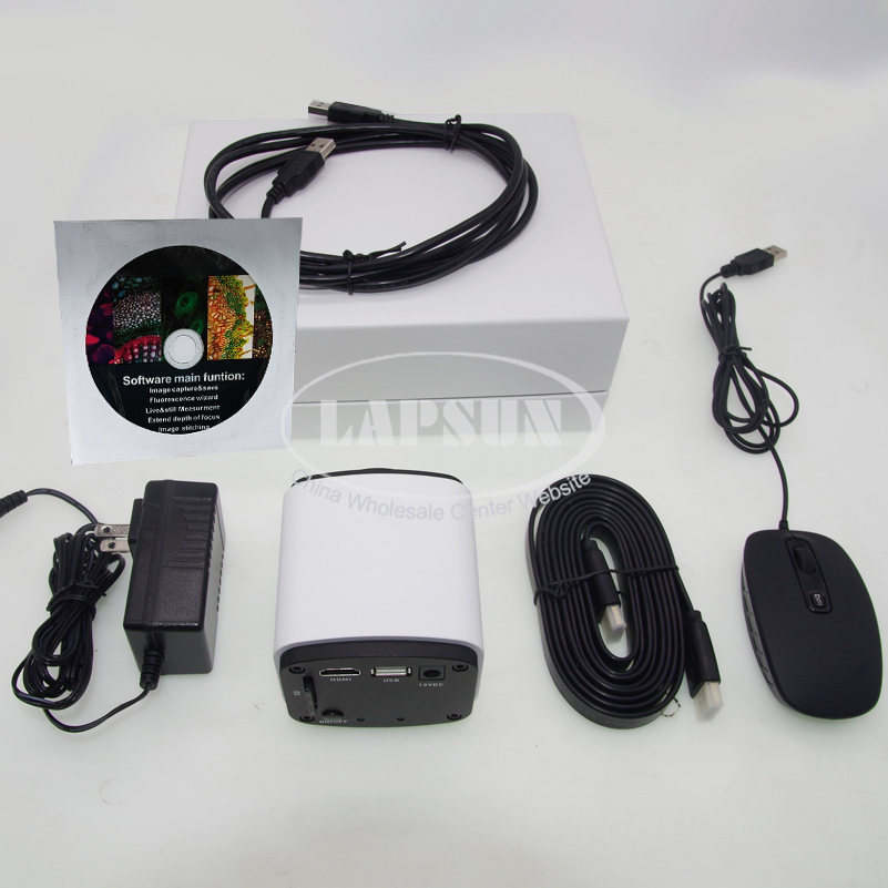 Auto Focus FULL HD 6MP SONY IMX291 Sensor HDMI USB digital microscope camera HDMI & USB Synchronous output