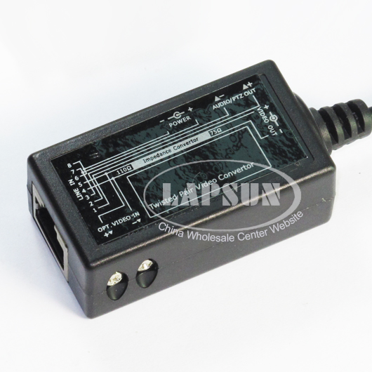 8pcs PVD Passive Video Convertor PTZ Power Audio RJ45 Twisted Pair F CCTV Camera