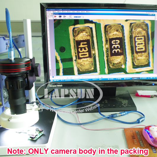 3.0MP HD USB Digital C-mount Microscope Camera 1/2