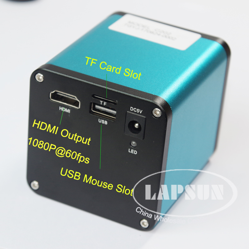 1080P 60FPS HDMI Auto focus Microscope Camera 180X Lens Stand Sony Sensor IMX290