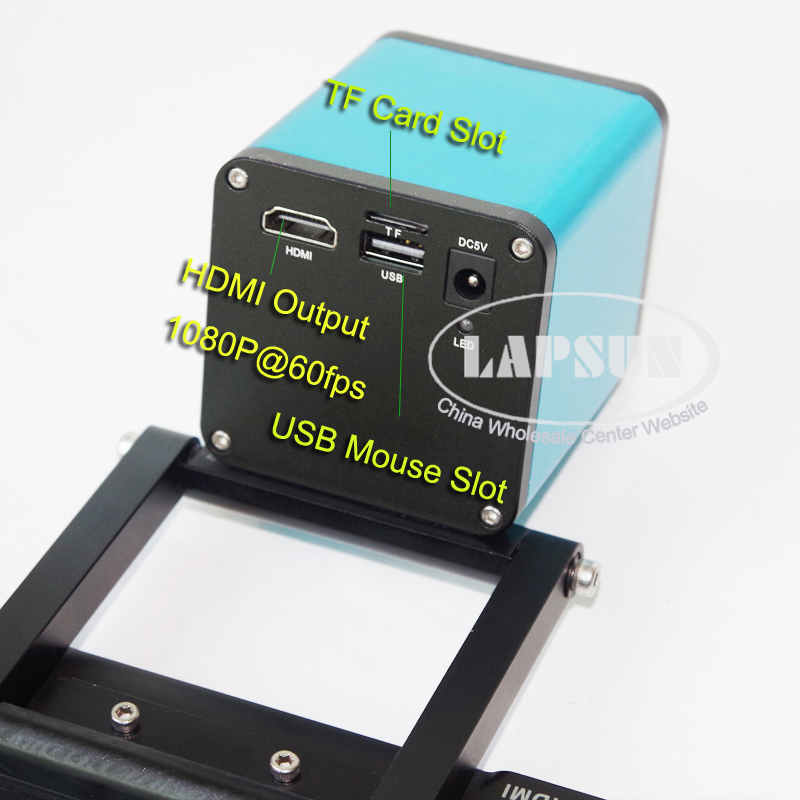 1080P 60FPS HDMI 180X Lens Digital Microscope Camera Sony IMX290 (NOT AUTO)+ 11.6