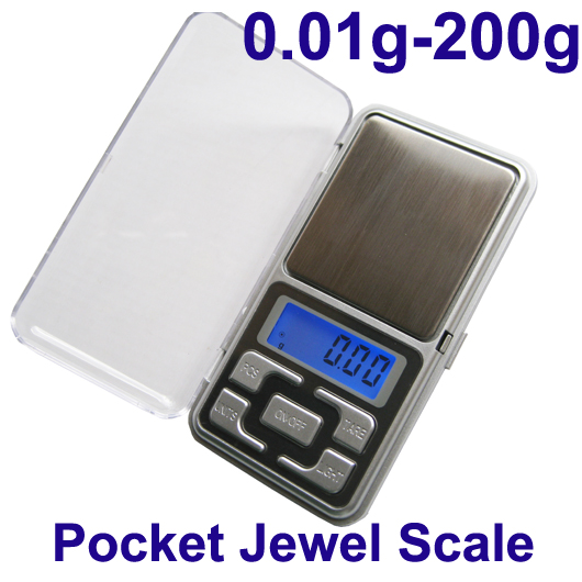 HI-Precision Pocket Jewel Scale 0.01g-200g
