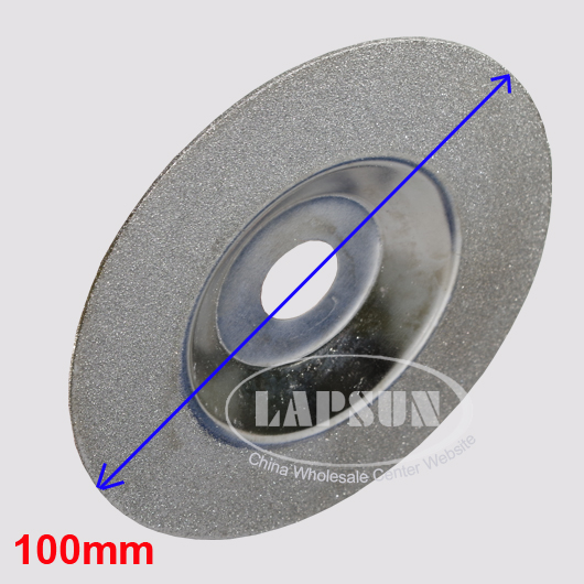 4inch 100mm Diamond Coated Rotary Glass Tile Grinding Grind Round Wheel Disc