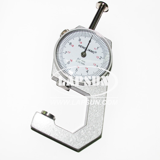 0.1mm 20mm Metal Pocket Dial Thickness Gauge Measurement