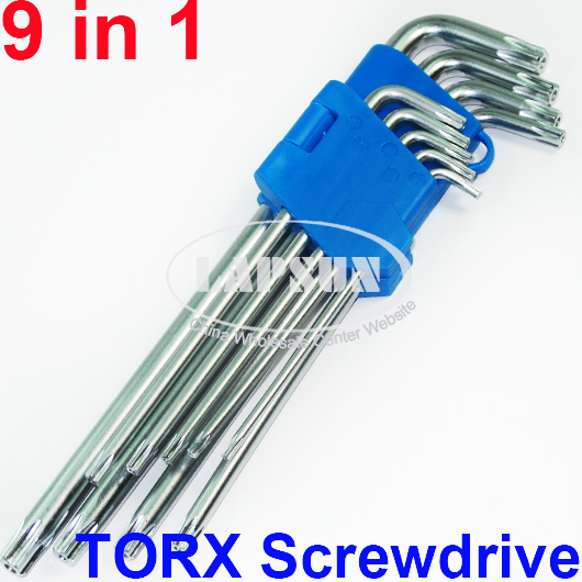 TORX Screwdriver Opening Repair Tool Set T10 T15 T20 T25 T30 T40 T45 T50 Long