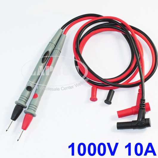 Digital Multimeter 1000V 10A Test Lead Probes Cable Probe Red Black Pair 95cm