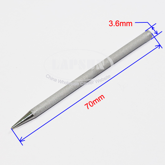 3 PCS 3.5mm Diameter Fine Point Solder Soldering Tip For 30W Soldering Irons