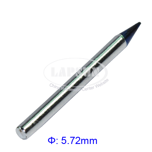 3PCS 5.7mm Diameter Fine Point Solder Soldering Tip For 50W 60W Soldering Iron
