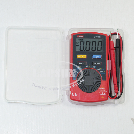 Professional LCD Digital Multimeter Pocket Voltmeter Current Tester AC DC UT120C