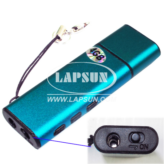 4GB USB Stick Disk Telephone Voice Recorder MP3 Player Spy Pen Flash Driver