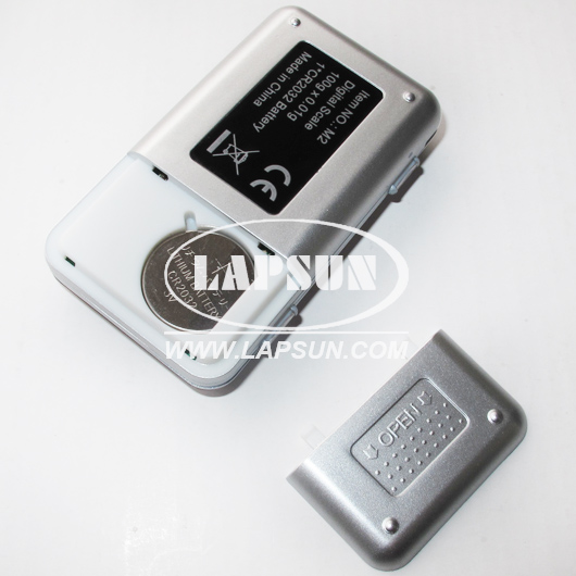 100g x 0.01g Mini Digital Pocket Jewelry Scales (M2)
