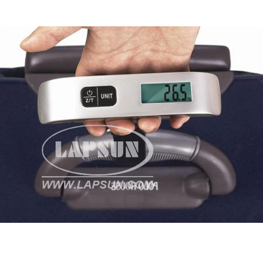 110LB 50KG LCD Digital Baggage Travel Luggage Weight Hook Scale