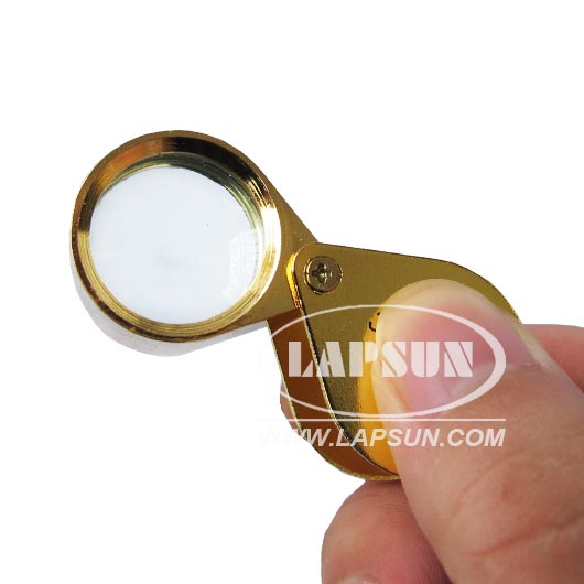 21mm 30X Power Magnifying Jeweler Magnifier Glass Loupe