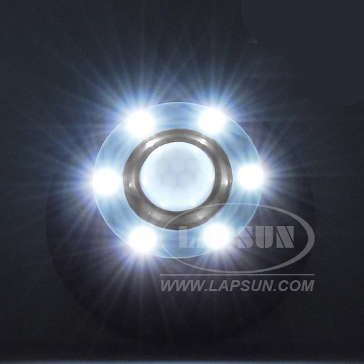 6 LED Light Lamp PIR Auto Sensor Motion Detector